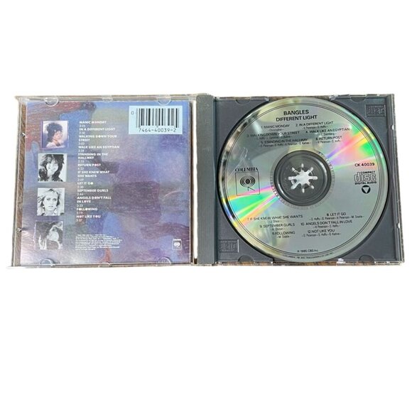 Different Light The Bangles Pop Rock Audio Music CD 1986 12 Tracks u - Picture 4 of 4